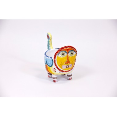 Lion Vase Folk LE204 Lion Vase Folk LE204